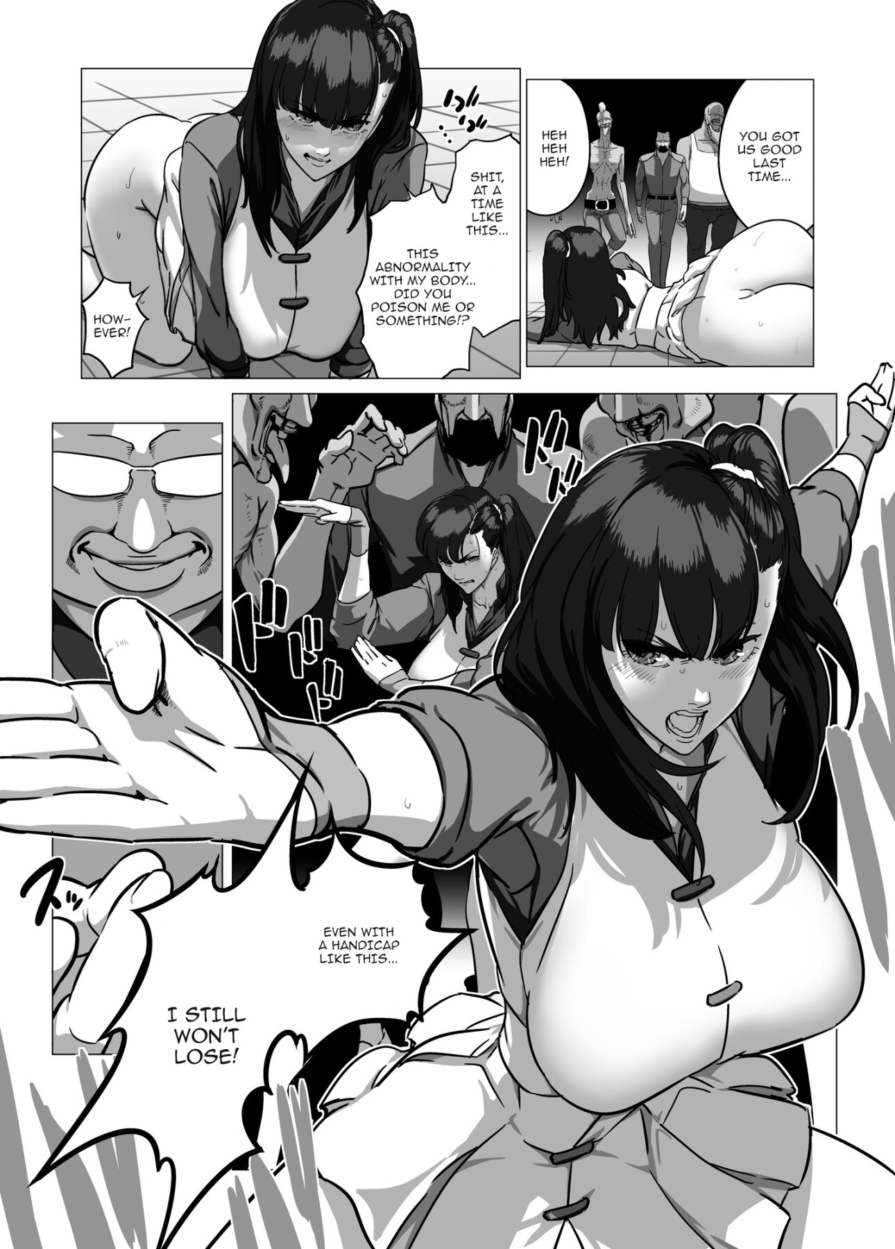 Hentai Manga Comic-Beauties Using Niche Martial Art Styles Series - Snake Fist Woman-Read-10